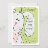 Invitation de Bunny Hide-and-Seek (Devant)