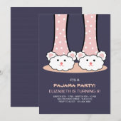 Invitation de Bunny Slippers de la fête du bois (Devant / Derrière)