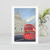 Invitation de bus de Londres (Debout devant)