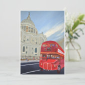 Invitation de bus de Londres  (Debout devant)