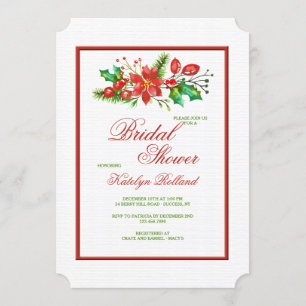 Invitation de butin de Noël