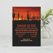 Invitation de Cactus du désert (Debout devant)