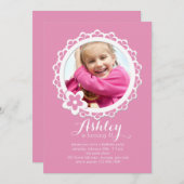 Invitation de cadre à échelles (Devant / Derrière)