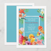Invitation de cadre d'été (Devant / Derrière)