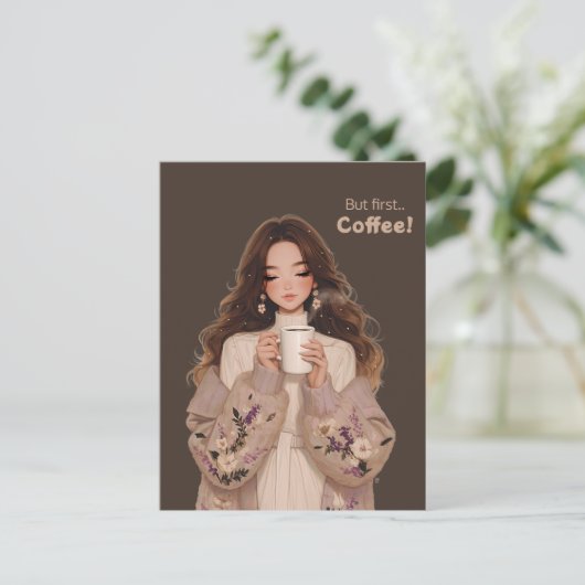 Invitation de café (Debout devant)