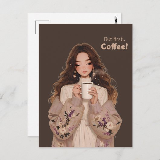 Invitation de café (Devant / Derrière)