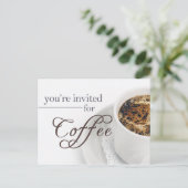 Invitation de café (Élégant) (Debout devant)