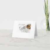 Invitation de café (Élégant) (Dos)