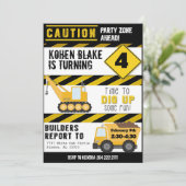 Invitation de camion de la zone de la fête (Debout devant)