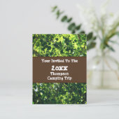 Invitation de camping pour réunion de famille Gree (Debout devant)