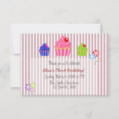 Invitation de Candyland (Devant)