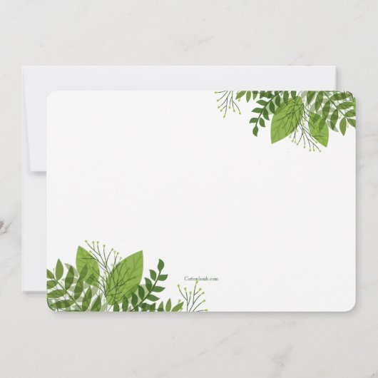 Invitation de carnaval de danseurs de samba (Dos)