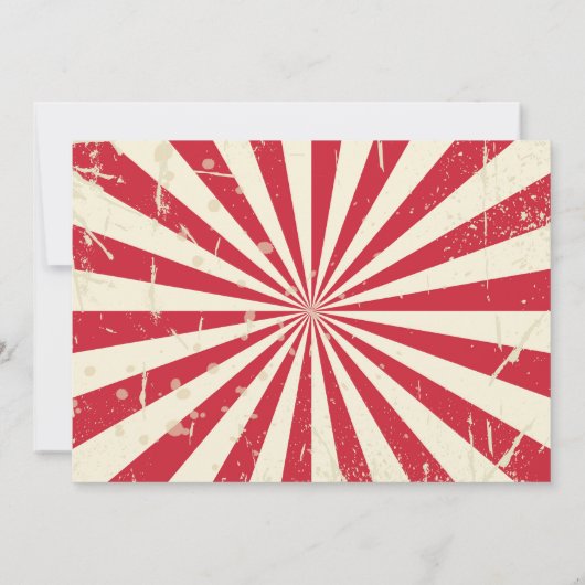 Invitation de carnaval d'invitation de photo (Dos)