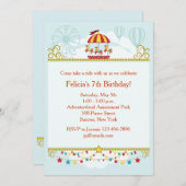 Invitation de Carousel Fun (Devant / Derrière)