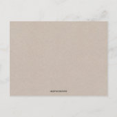 Invitation de carte de prêt de bibliothèque modifi (Dos)