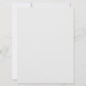 Invitation De Carte Mariage Chic Arabe Et Anglais (Dos)