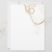 Invitation De Carte Mariage Moderne Arabe Et Angla (Dos)