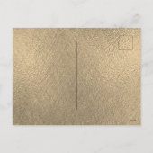 INVITATION de carte postale du NOUVEL AN EVE PARTY (Dos)