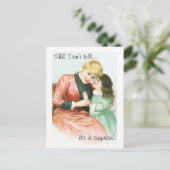 Invitation de carte postale Surprise Party (Debout devant)