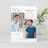 Invitation de Casquette contemporain (Debout devant)