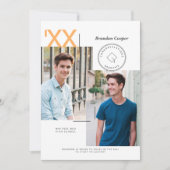 Invitation de Casquette contemporain (Devant)