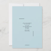 Invitation de Casquette contemporain (Dos)