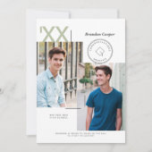 Invitation de Casquette contemporain (Devant)