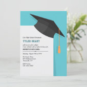 Invitation de casquette de remise de diplôme (Debout devant)