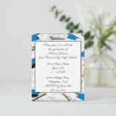 Invitation de casquette et de diplôme à la frontiè (Debout devant)