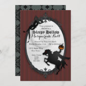 Invitation de cavalier sans tête en pente (Devant / Derrière)