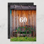 Invitation de célébration d'anniversaire de (Devant / Derrière)