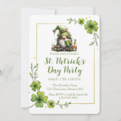 Invitation de célébration de la Saint-Patrick fant (Devant)