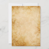 Invitation de célébration de mariage de couple Red (Dos)