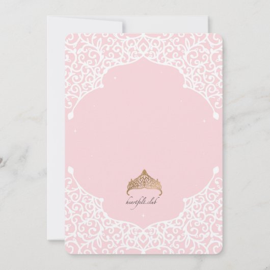 Invitation de célébration de Quinceañera (Dos)