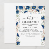 Invitation de célébration de verdure nautique (Devant / Derrière)