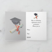 Invitation de célébration d'obtention du diplôme (Intérieur)