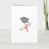 Invitation de célébration d'obtention du diplôme (Dos)