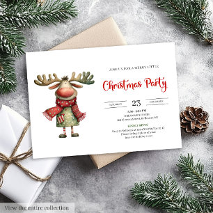 Invitation de célébration pour enfants à l'aquarel