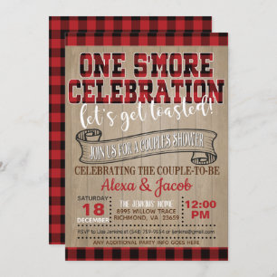 Invitation de célébrations One S'more - Couples Do
