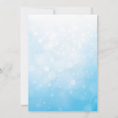 Invitation de Cendrillon, princesse Invitation (Dos)