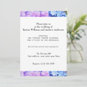 Invitation de cérémonie de mariage (Debout devant)