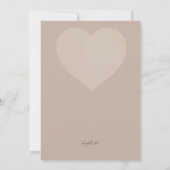 Invitation de cerfs d'aquarelle (Dos)