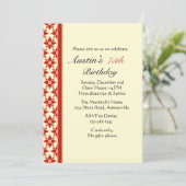 Invitation de cerise (Debout devant)