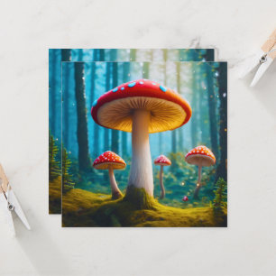 Invitation de champignons de fusion