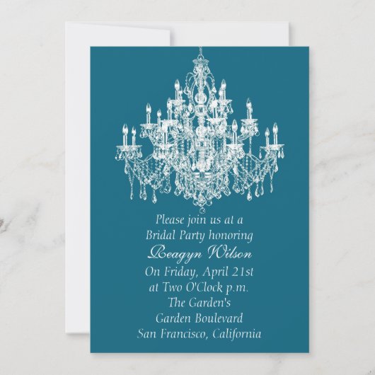 Invitation de Chandee Amore (Devant)