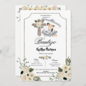 Invitation de Charra Gir Bautizo (Devant / Derrière)