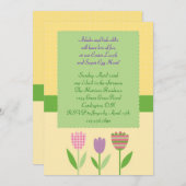 Invitation de chasse à déjeuner et à oeufs de (Devant / Derrière)