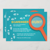 Invitation de chasse cool (Devant / Derrière)