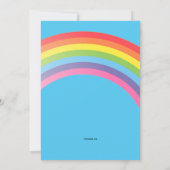 Invitation de château de conte de fées (Dos)