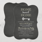 Invitation de Chauffage à la Maison avec Clé de Ta (Devant / Derrière)